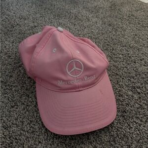 Pink Mercedes hat